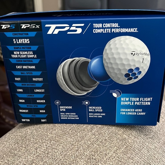 TaylorMade TP5 golf balls - Picture 3 of 7